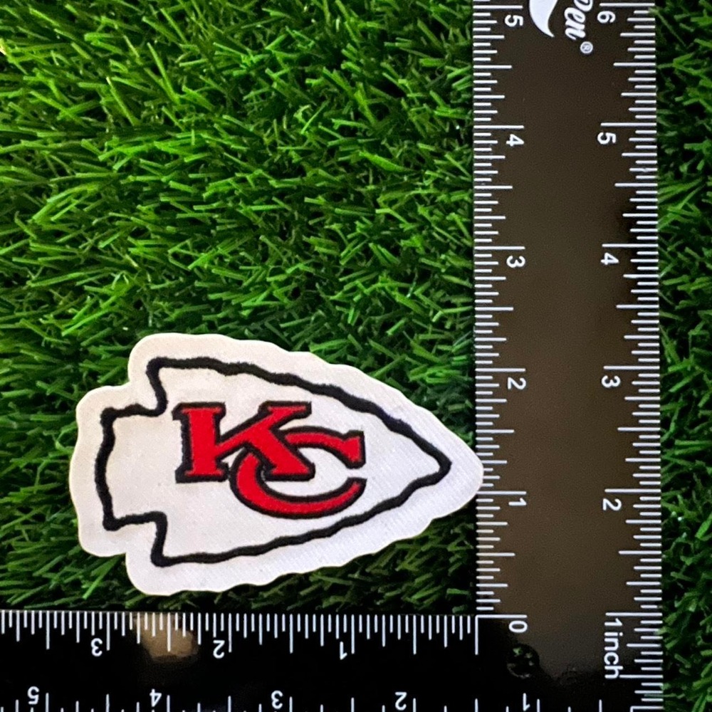 Kansas City Chiefs embroidered iron on patch
